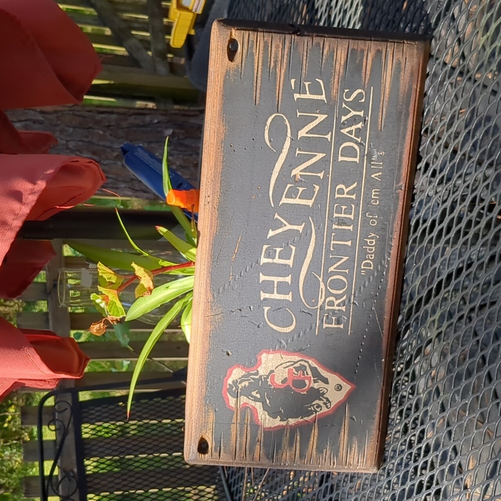Cheyenne Frontier Days Wall Sign